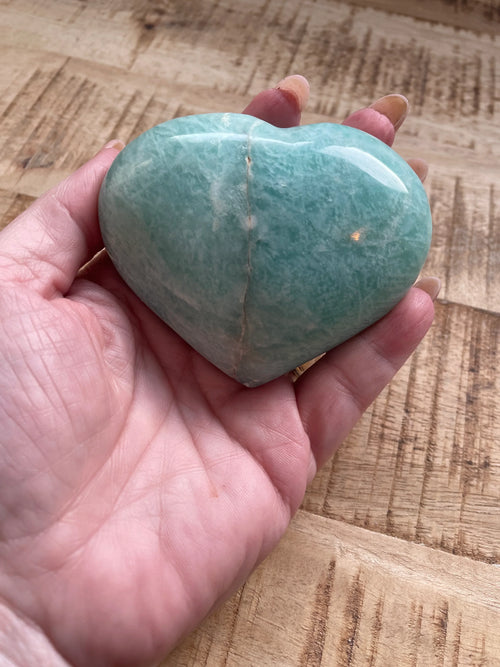 Amazoniet hart