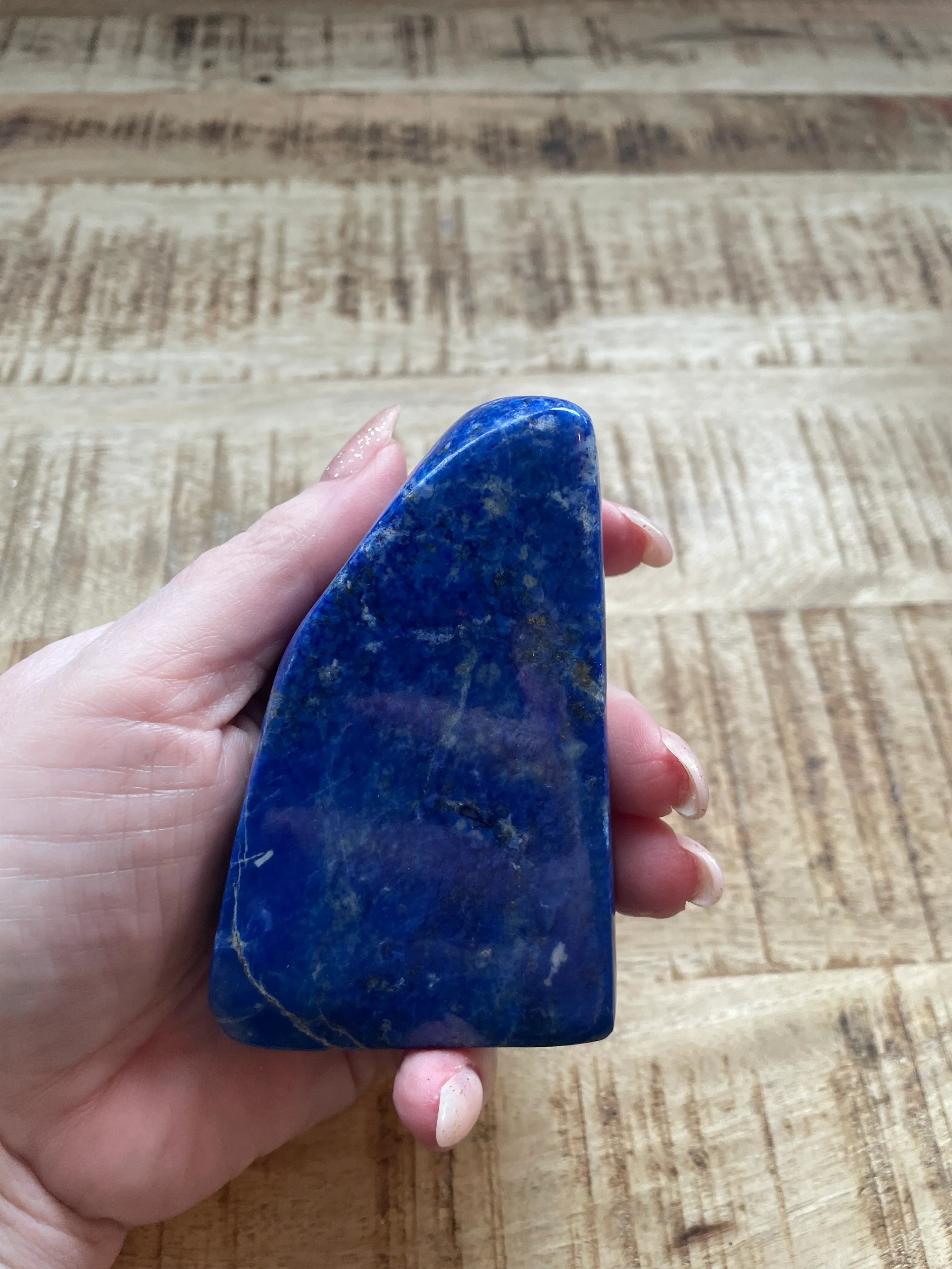 Lapis lazuli sculptuur gepolijst 9 cm