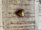 Tijgeroog hanger hartje
