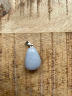 Blauwe calciet hanger steen