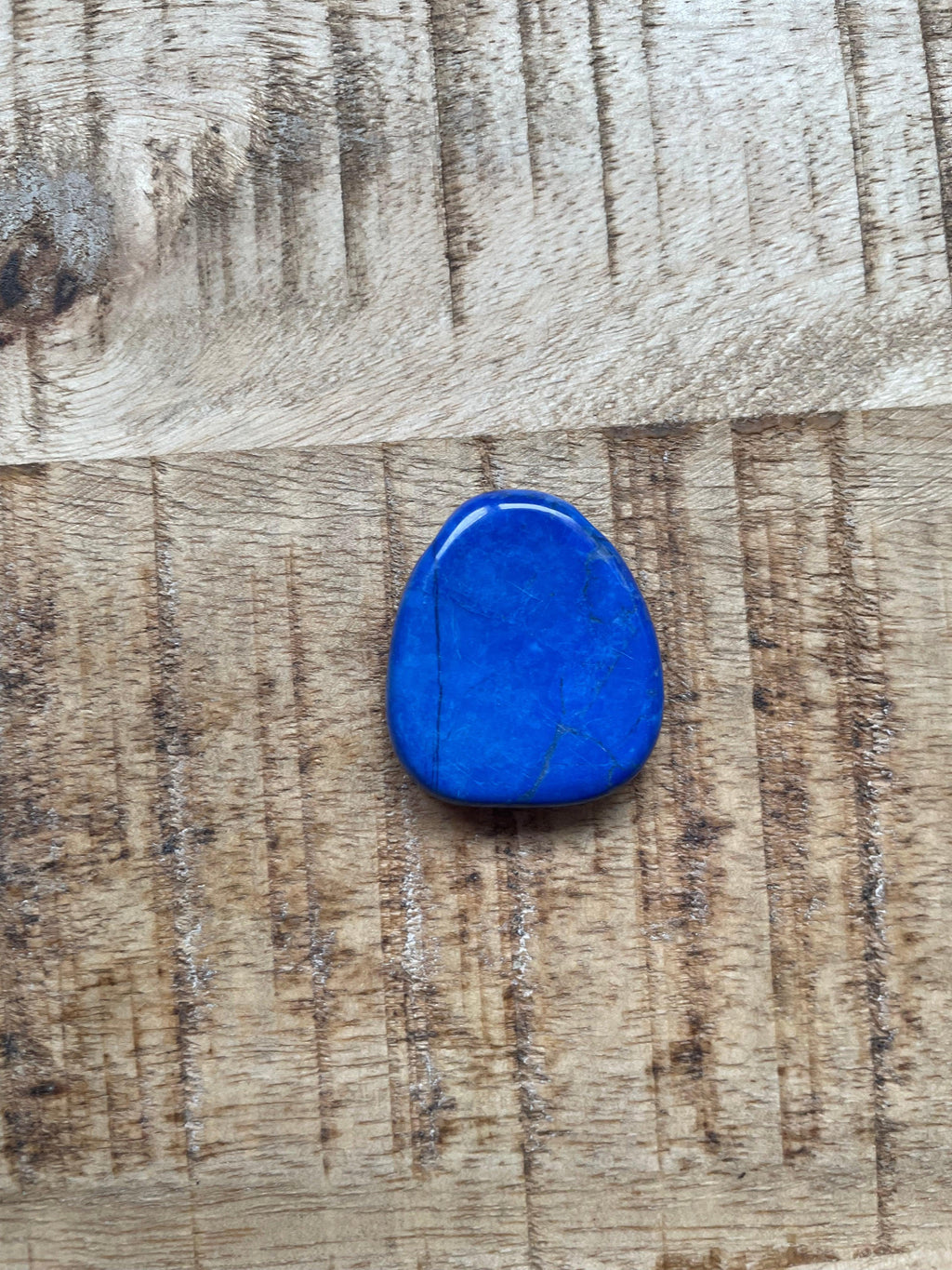 Lapis Lazuli hanger doorboord plat