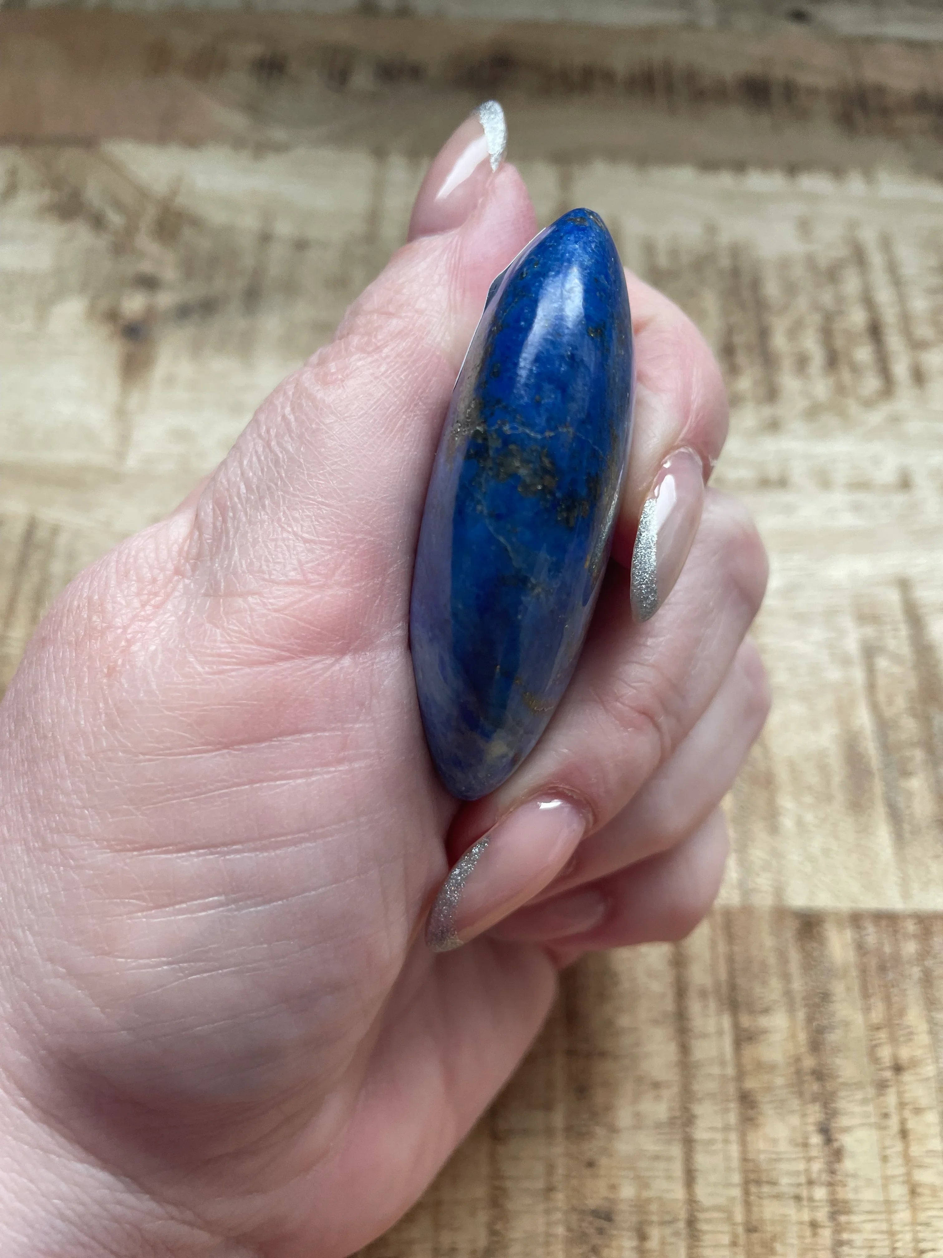 Lapis lazuli schijf