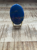 Lapis lazuli schijf