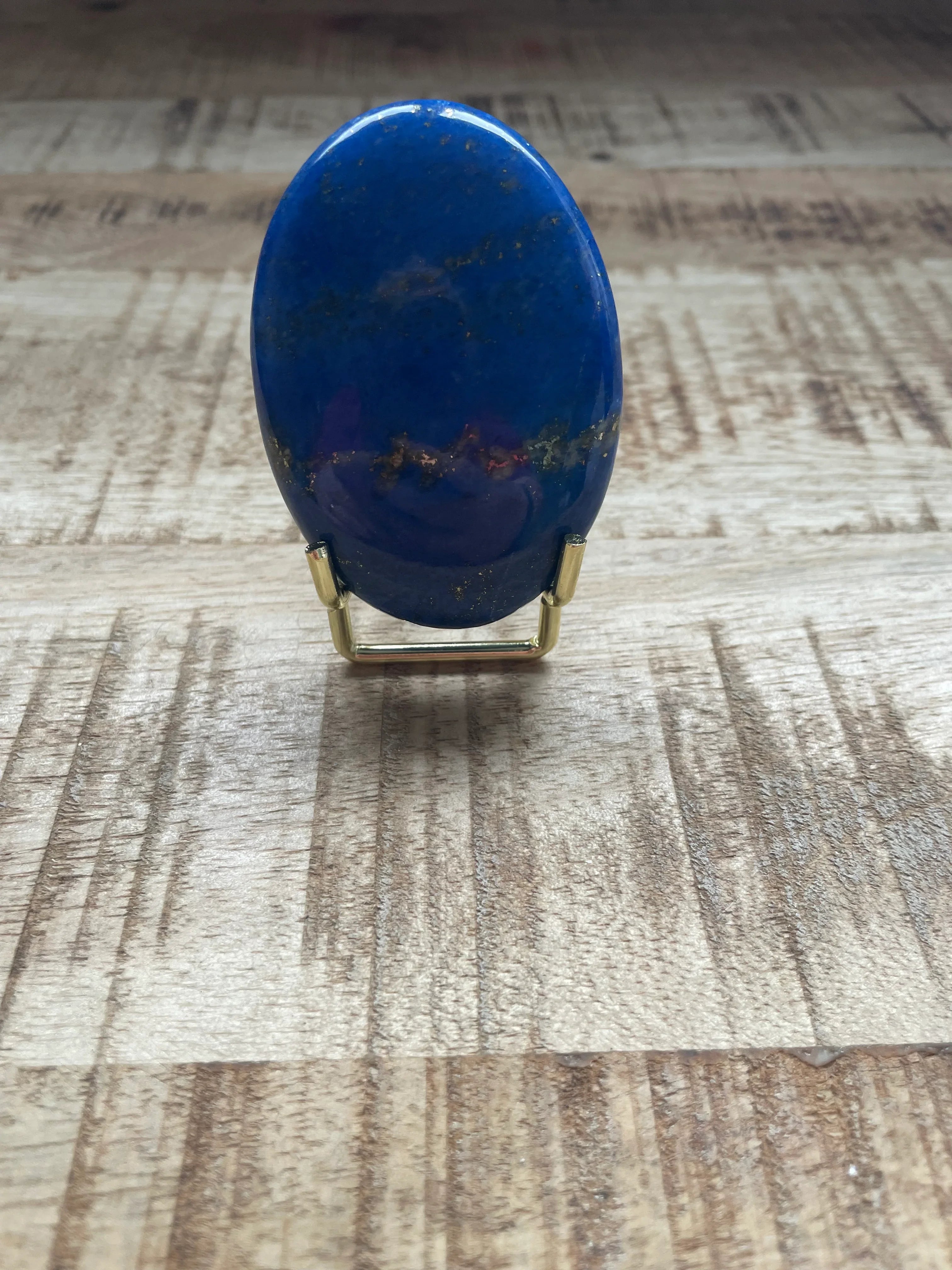 Lapis lazuli schijf