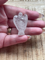 Bergkristal engel 3 cm