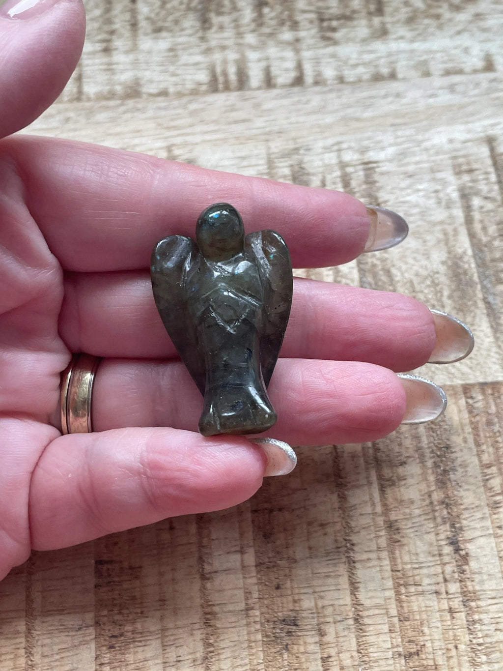Prehniet engel 3 cm