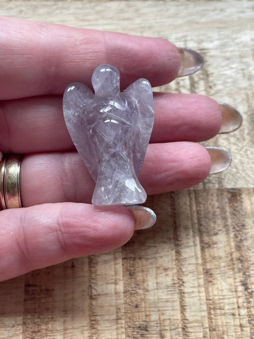 Amethist engel 3 cm
