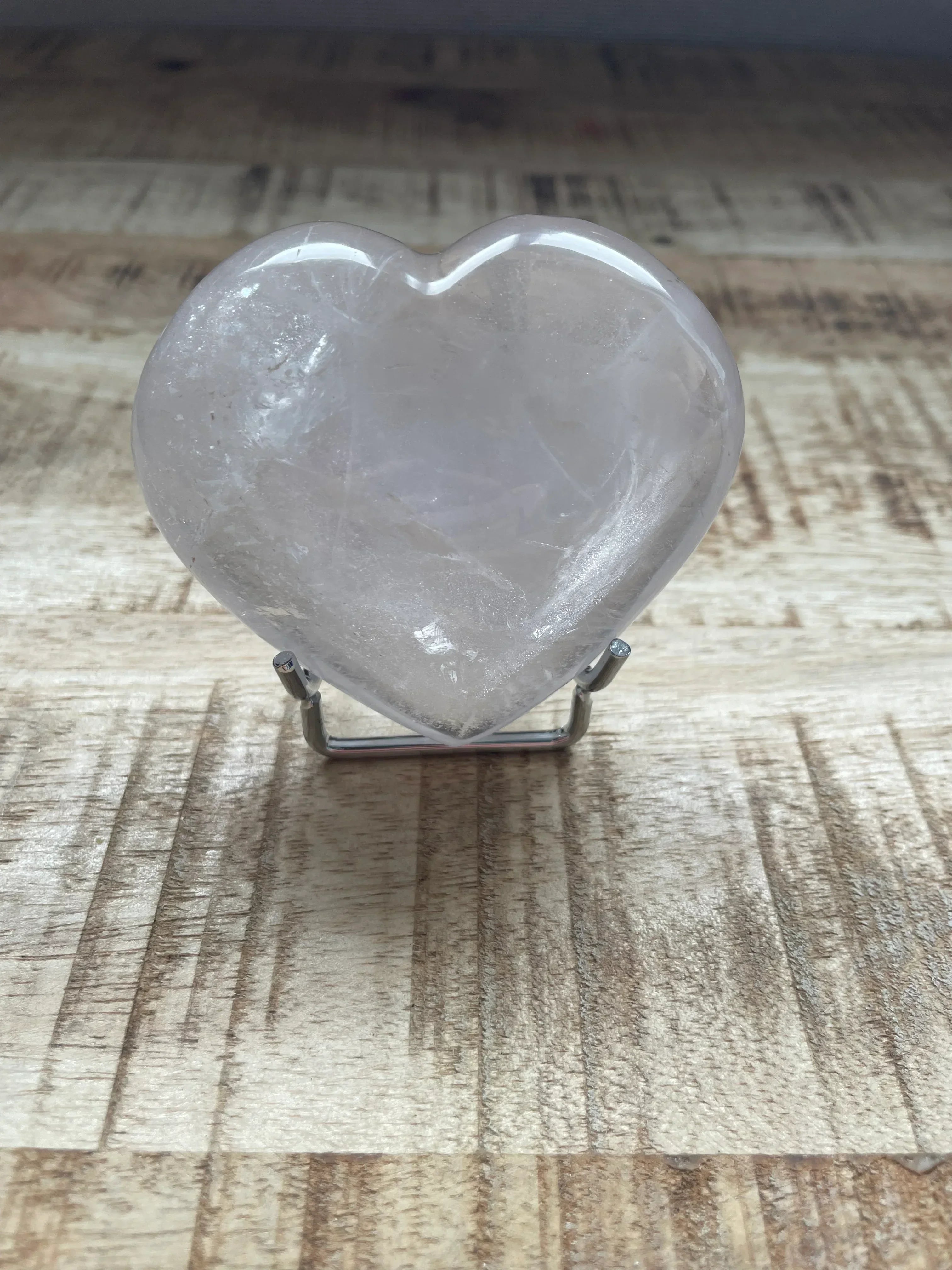 Bergkristal hart 5 cm
