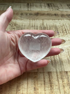 Bergkristal hart 8 cm