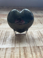 Labradoriet hart 10 cm