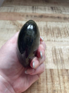 Labradoriet hart 10 cm