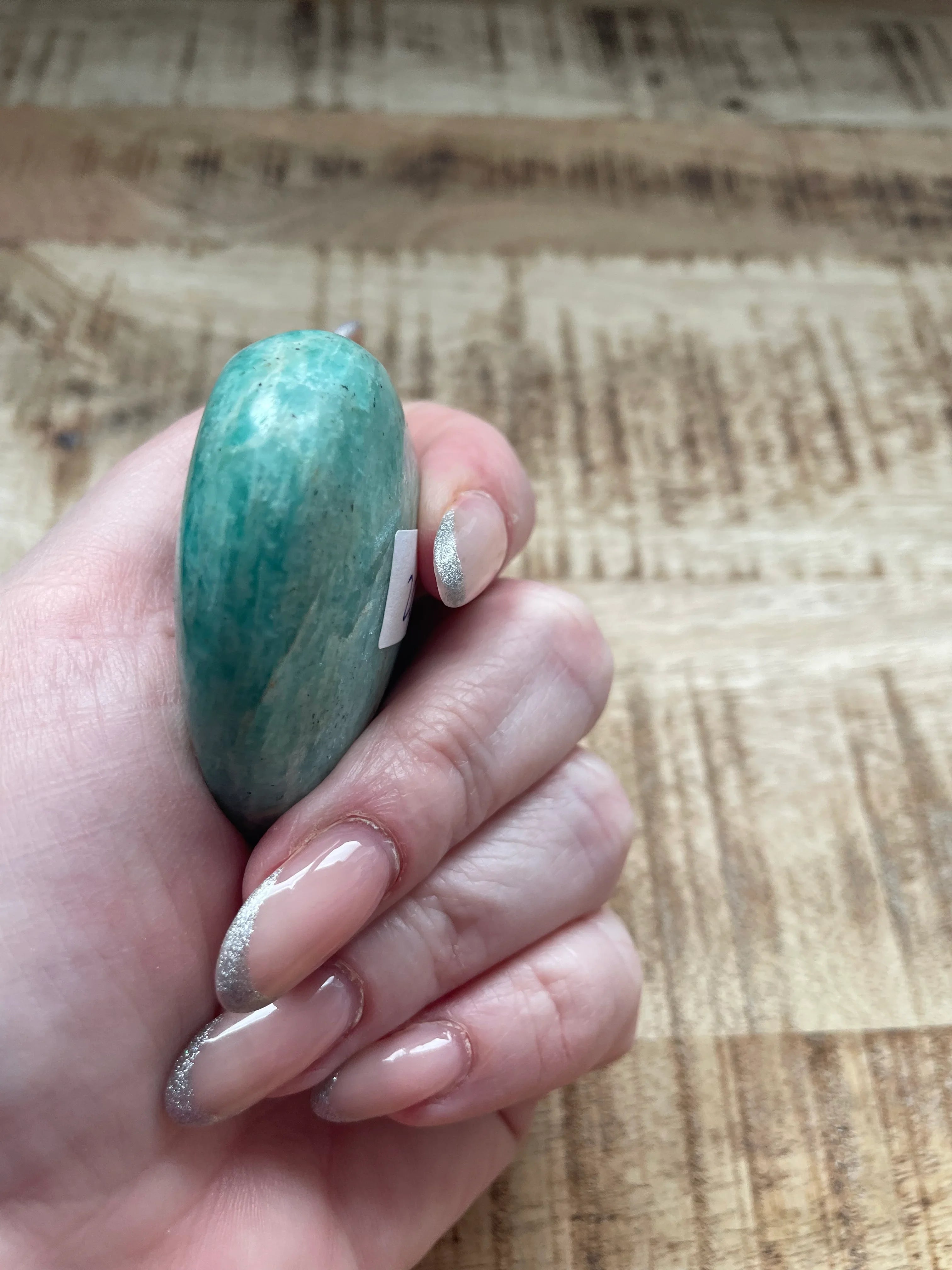 Amazoniet hart 4,5 cm