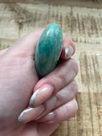 Amazoniet hart 6 cm