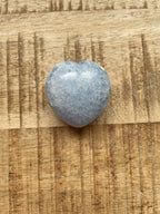 Blauwe calciet hart klein