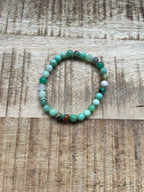 Chrysopraas armband 6 mm kralen