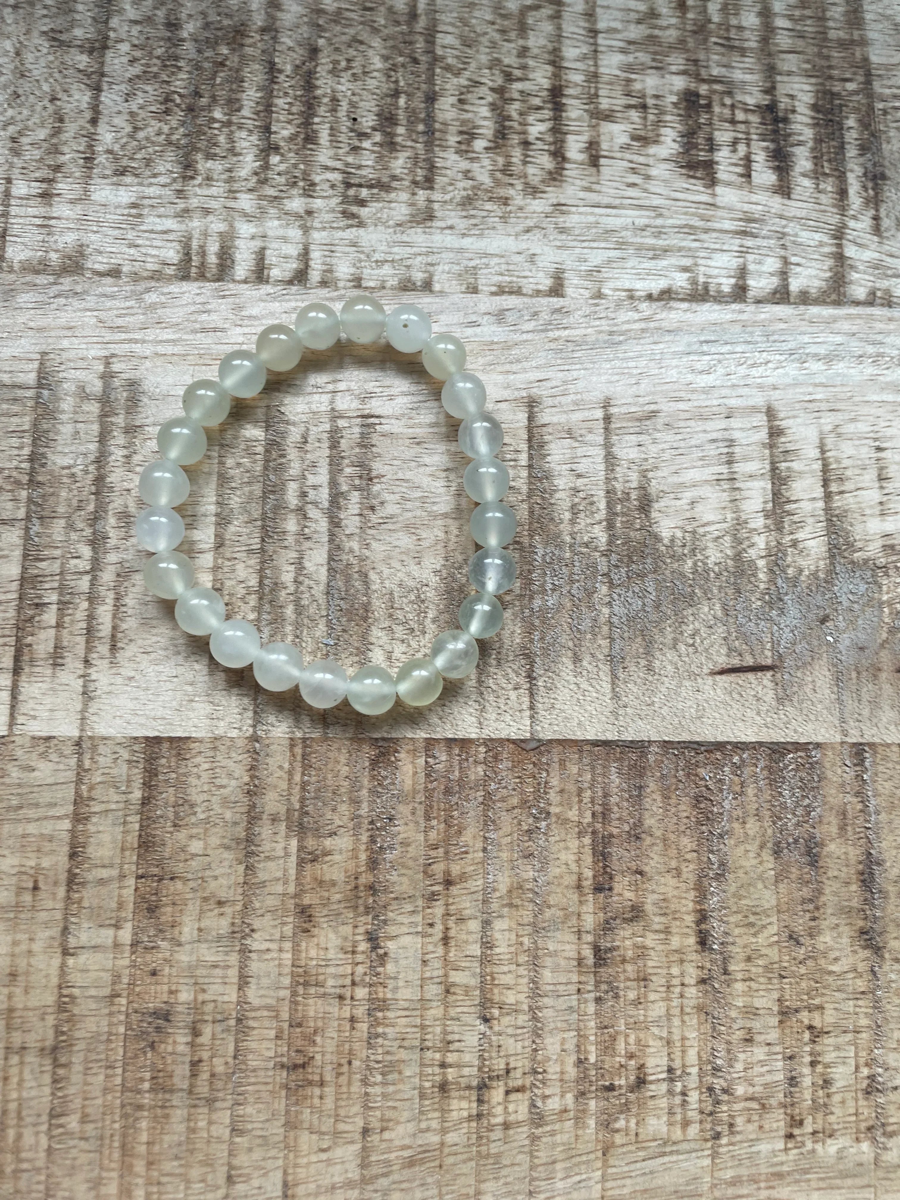 Serpetijn armband 8 mm kralen
