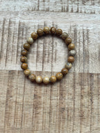Landschap jaspis armband 8 mm kralen