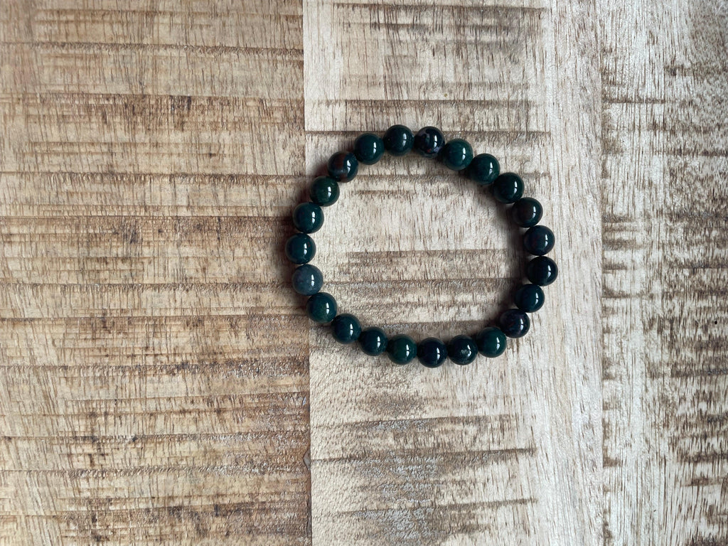 Heliotroop armband 8 mm kralen