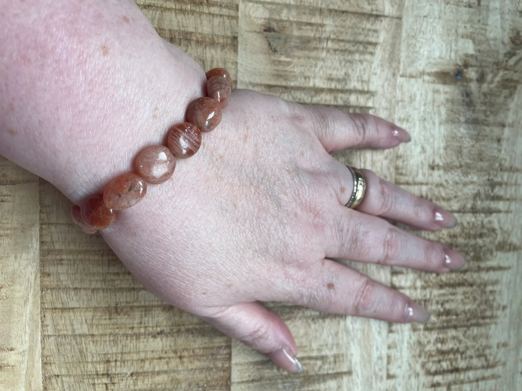 Zonnesteen armband split