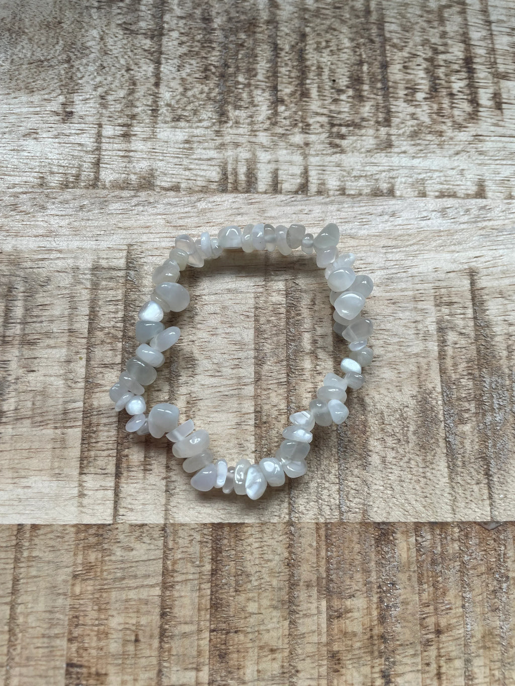 Maansteen armband split