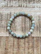 Morganiet armband 8 mm kralen