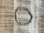 Morganiet armband 6 mm kralen