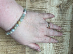 Morganiet armband 6 mm kralen