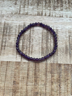 Amethist armband 4 mm kralen