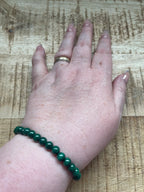 Malachiet armband 6 mm kralen