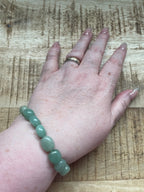 Groene aventurijn split armband