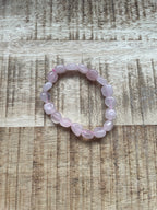 Rozenkwarts armband split