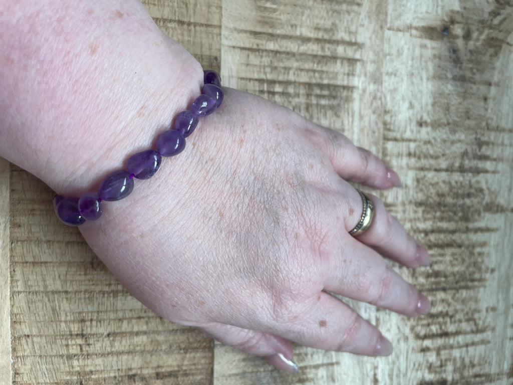 Amethist armband split