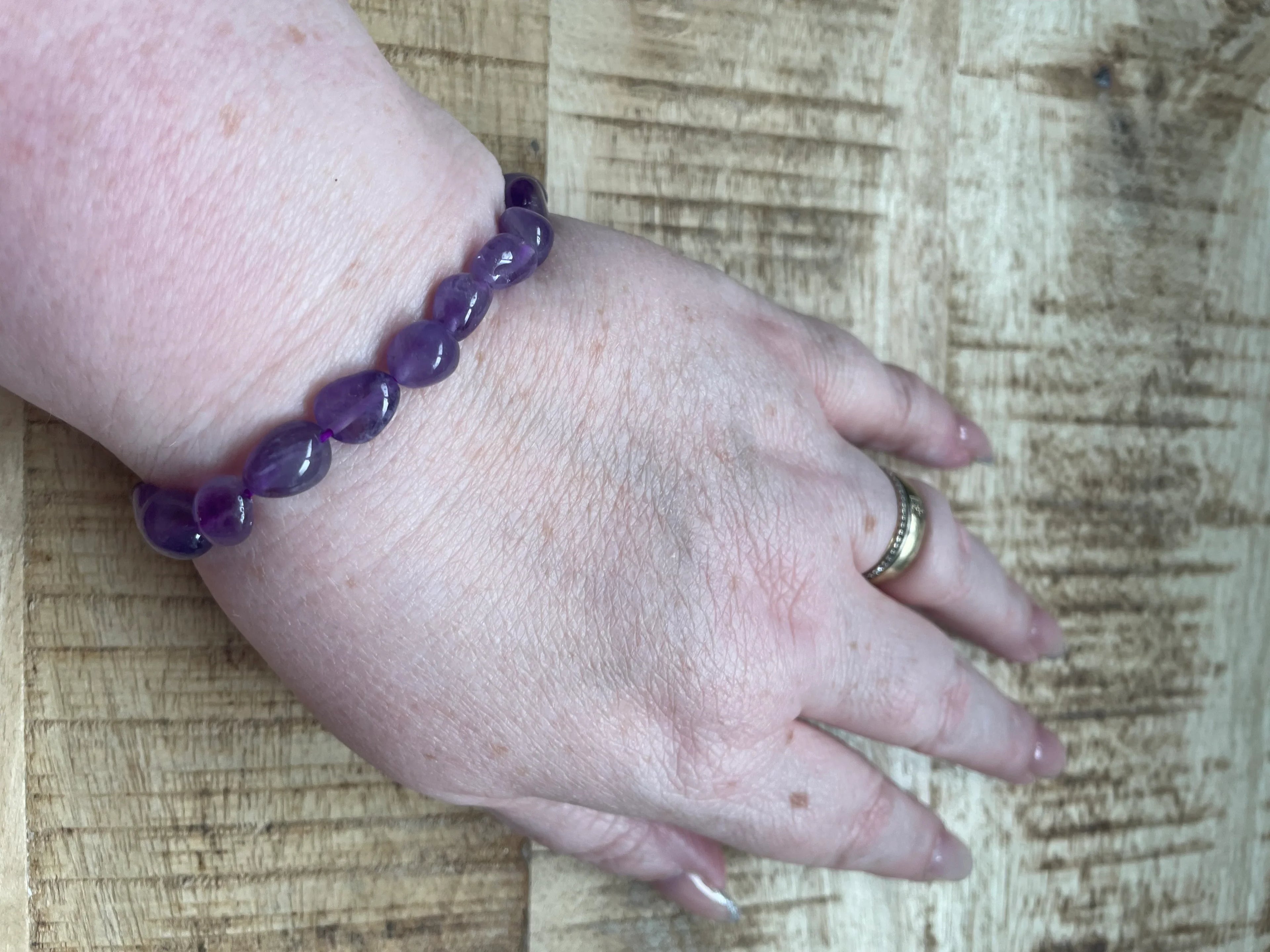 Amethist armband split