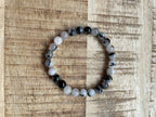 Toermalijn kwarts armband 8 mm kralen