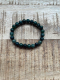 Mosagaat armband 8 mm kralen