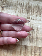 Bergkristal hanger hart
