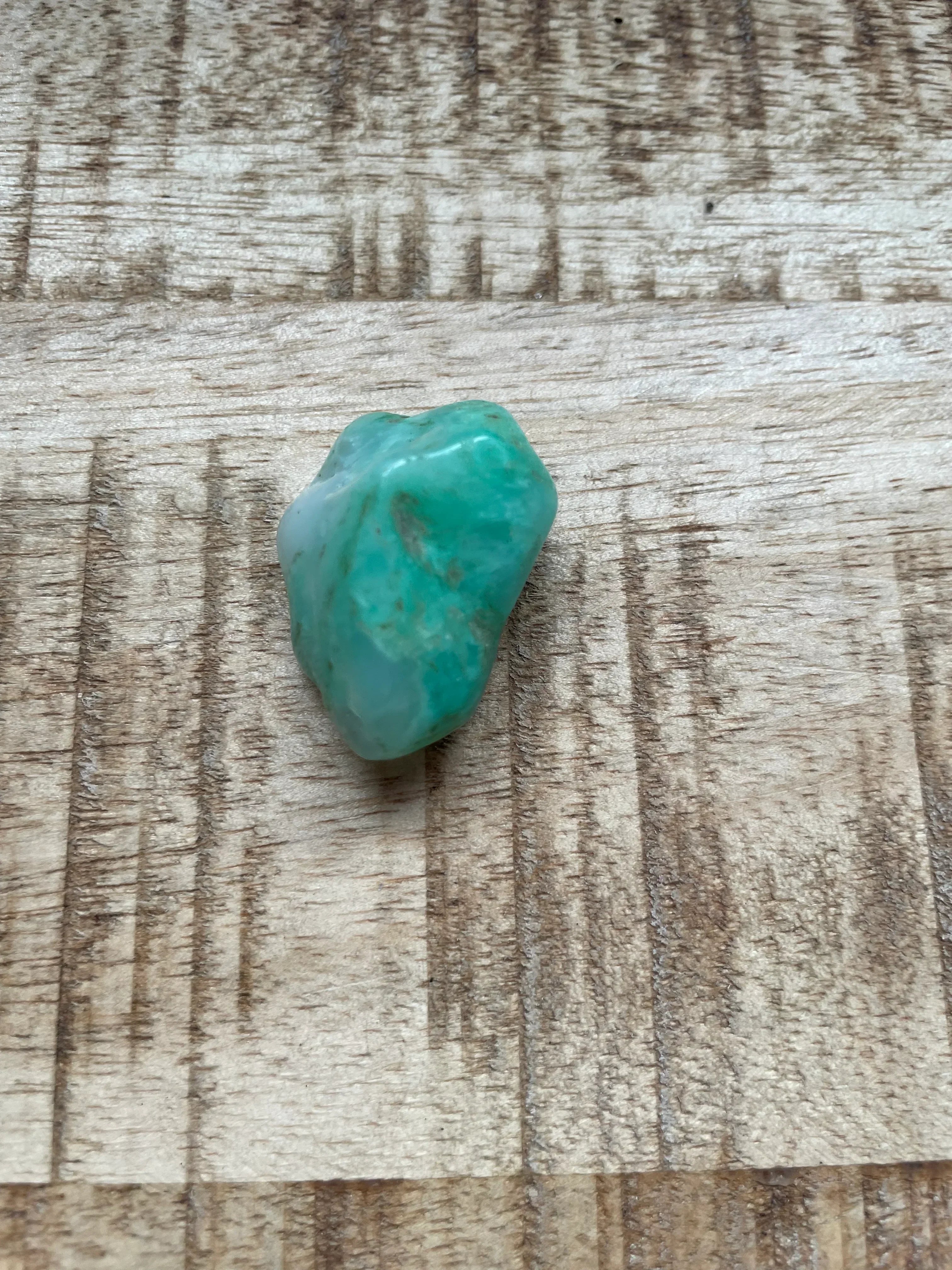 Chrysopraas trommelsteen
