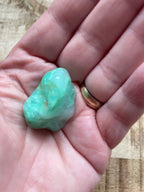Chrysopraas trommelsteen