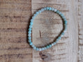 Amazoniet kogelarmband 4 mm kralen