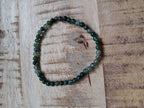 Heliotroop kogelarmband 4 mm kralen