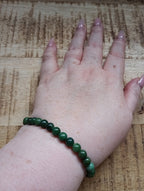 Jade kogelarmband 6 mm kralen