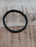 Mosagaat kogelarmband 4 mm kralen