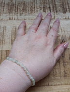 Serpetijn kogelarmband 4 mm kralen